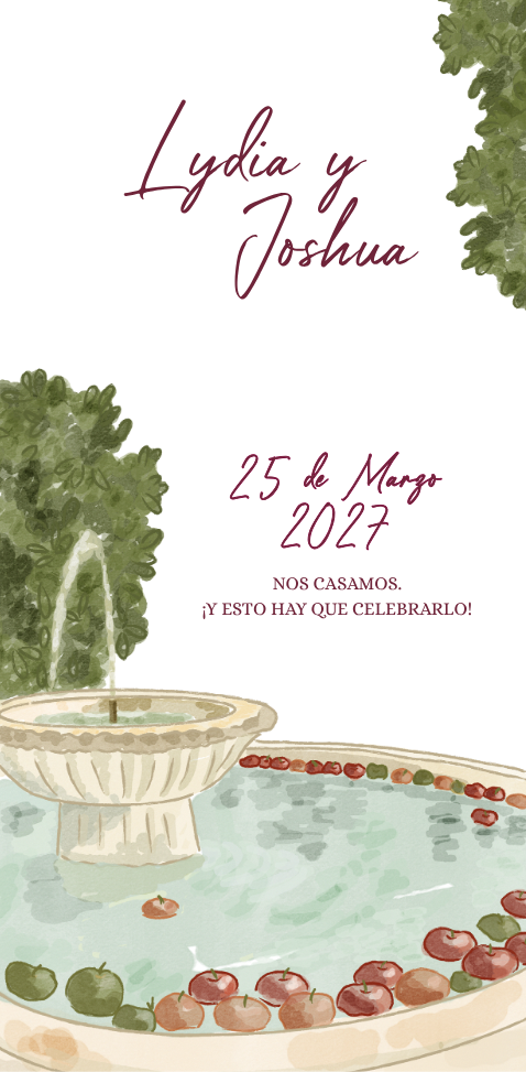 Lydia y Joshua — 25 de marzo 2027