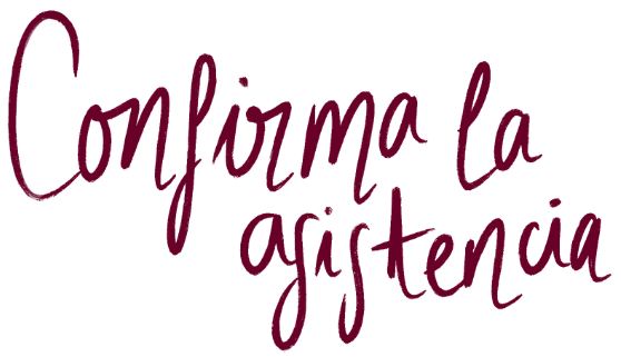 Confirma la asistencia